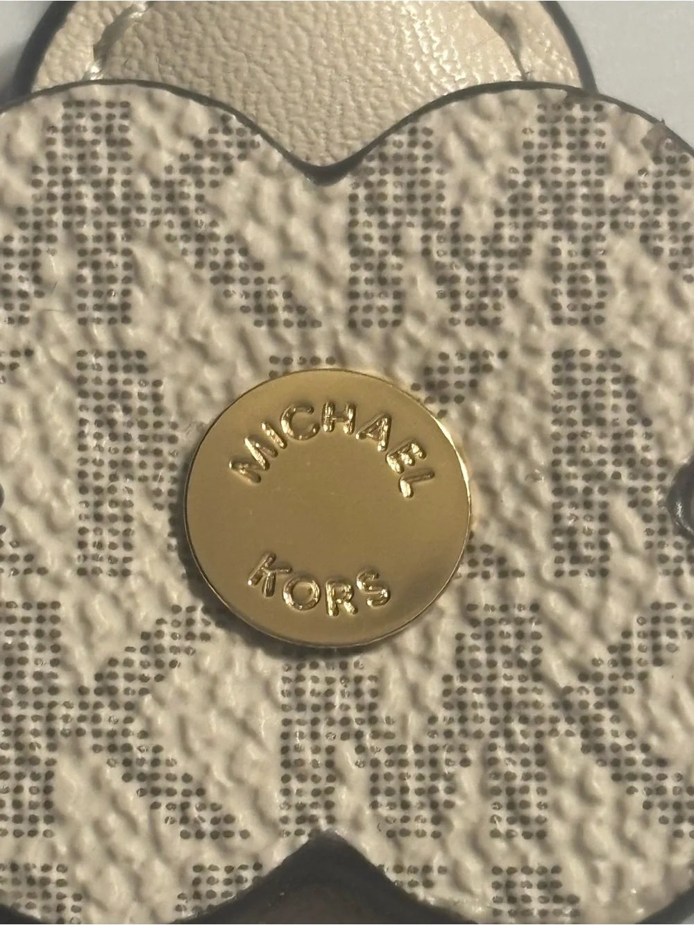 Michael Kors Leather Flower bag Charm